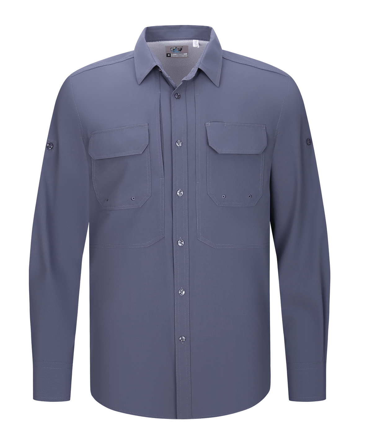 Pavini Men's Vented Long Sleeve Fishing Shirt - PVLS301