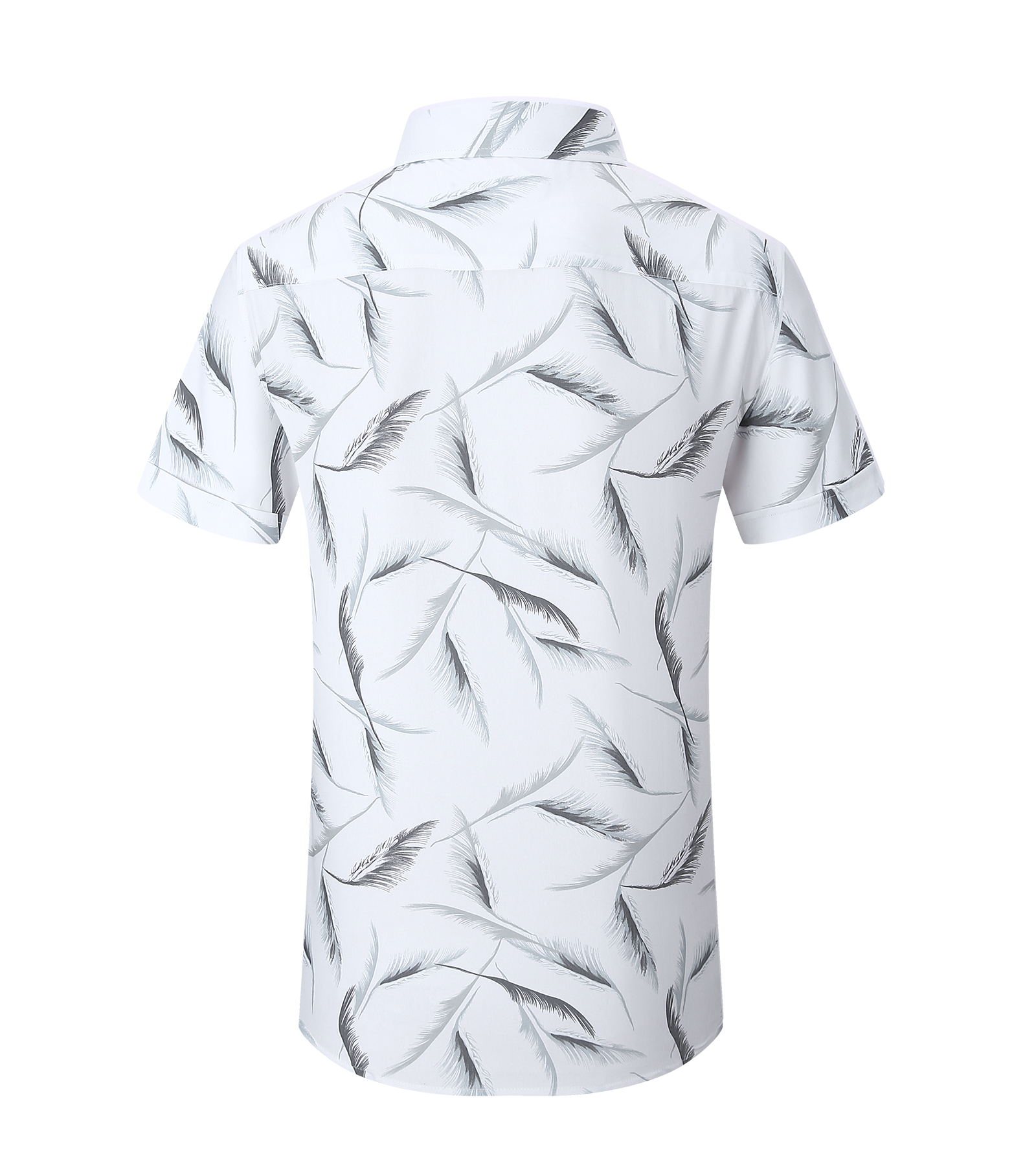 Modern Fit Bamboo Printed Short Sleeve Shirt
