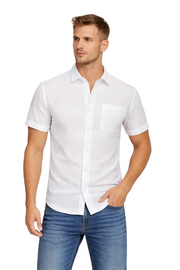 Modern Fit Solid Lace Shirt