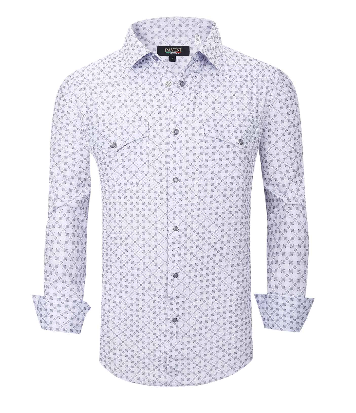 Men’s Classic Western Snap Shirt (Long Sleeve)
