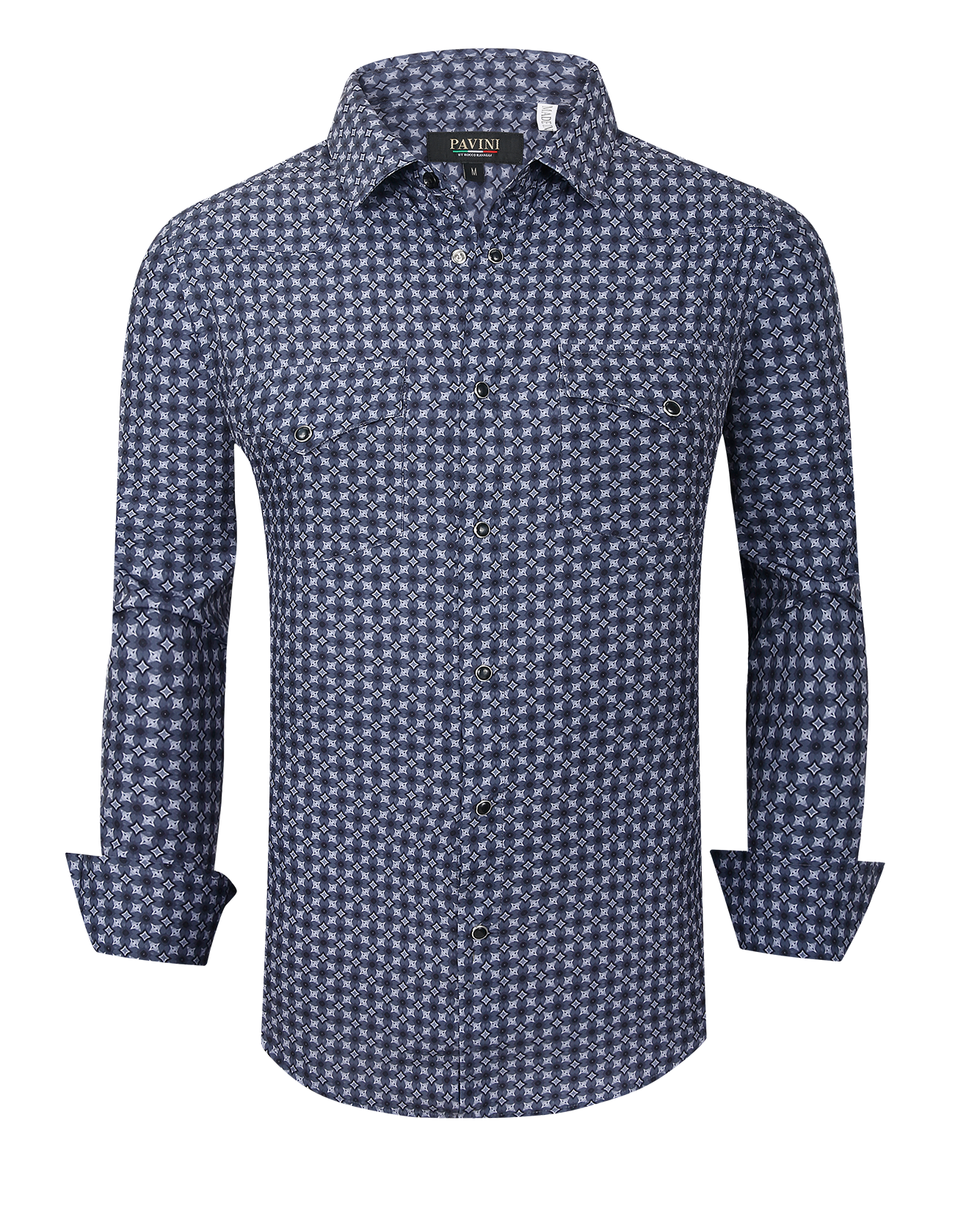 Men’s Classic Western Snap Shirt (Long Sleeve)