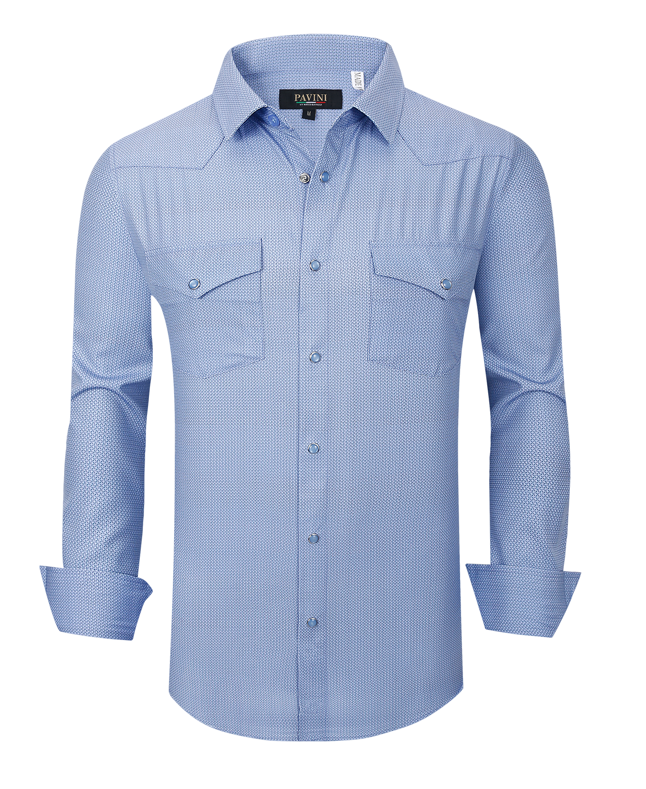 Men’s Classic Western Snap Shirt (Long Sleeve)