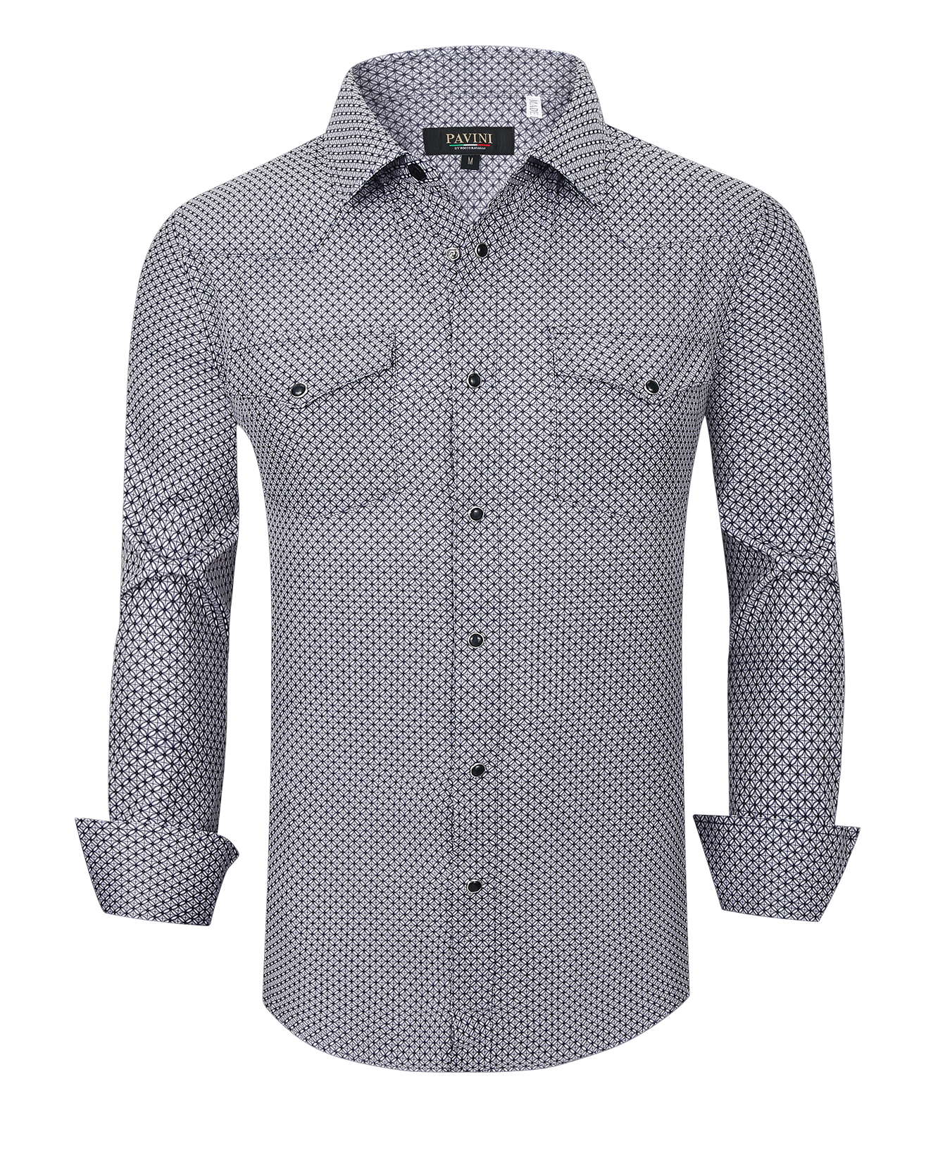 Men’s Classic Western Snap Shirt (Long Sleeve)