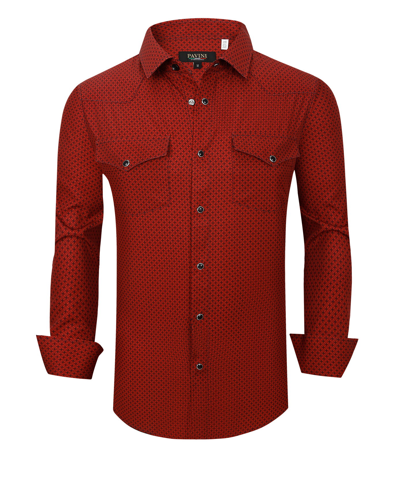 Men’s Classic Western Snap Shirt (Long Sleeve)