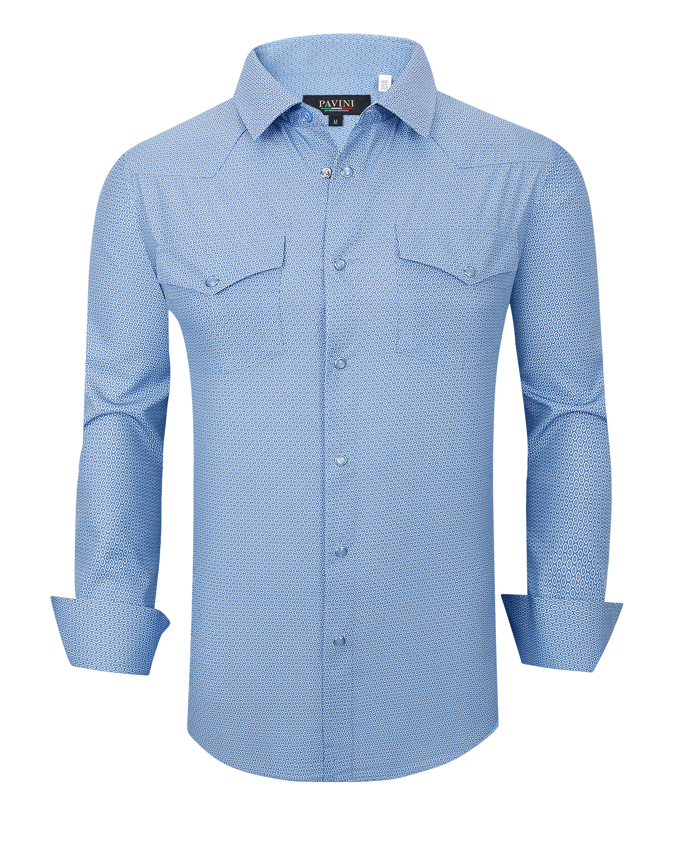 Snap-Down Western Long Sleeve Shirt