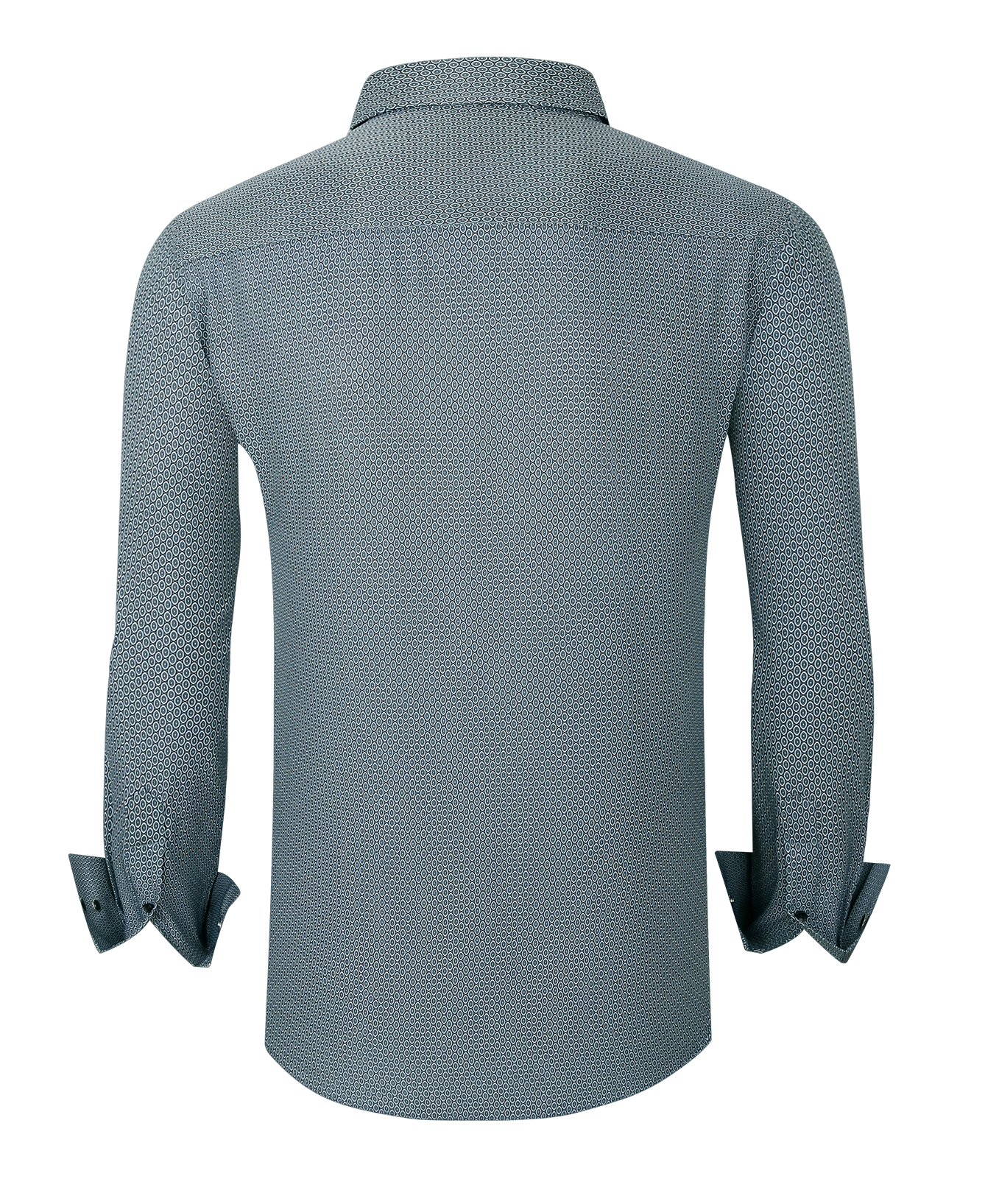 Snap-Down Western Long Sleeve Shirt