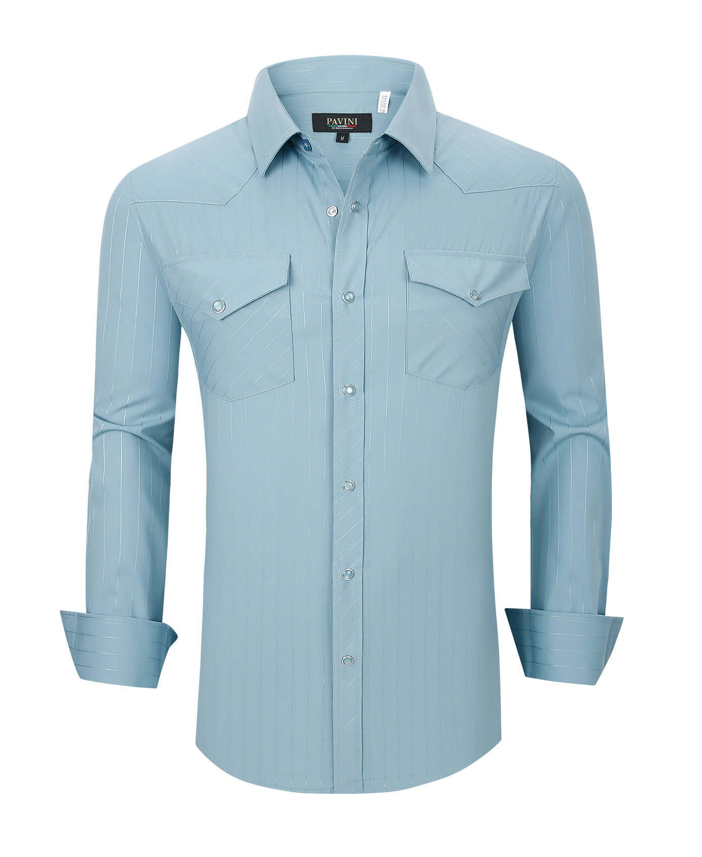 Snap Down Western Long Sleeve Shirt