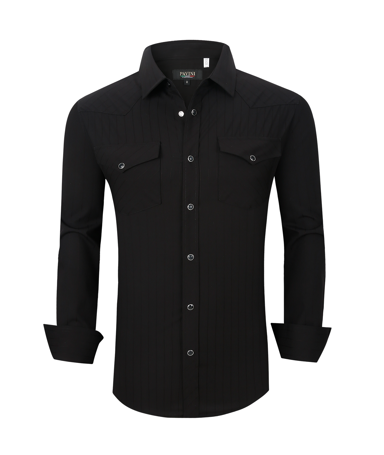 Snap Down Western Long Sleeve Shirt