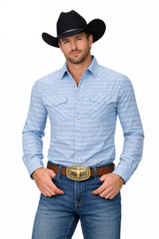 Tonal Stripe Western