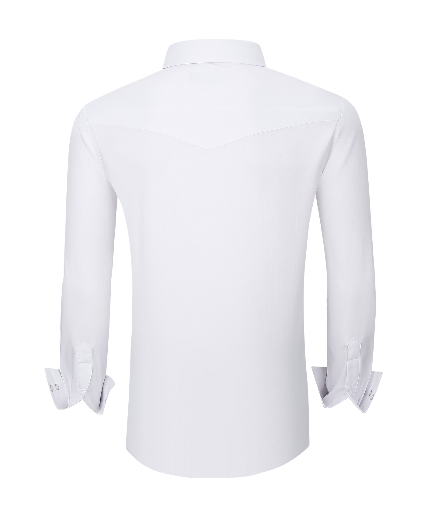 Western Snap Down Solid Shirts