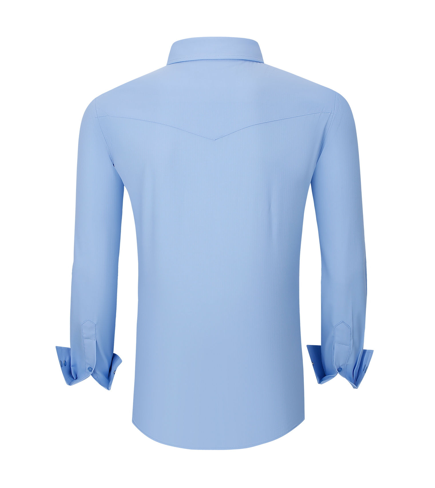 Western Snap Down Solid Shirts