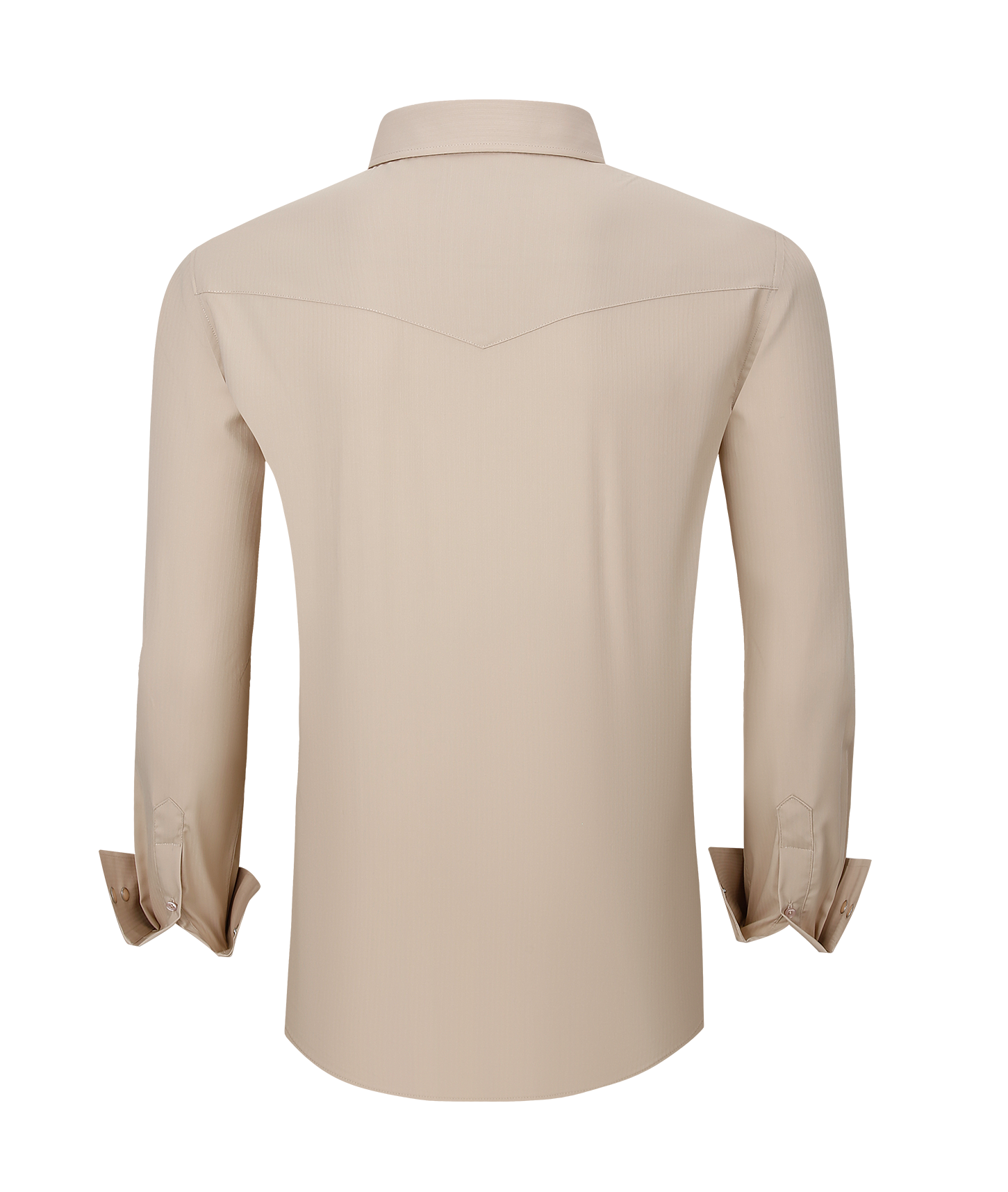 Western Snap Down Solid Shirts