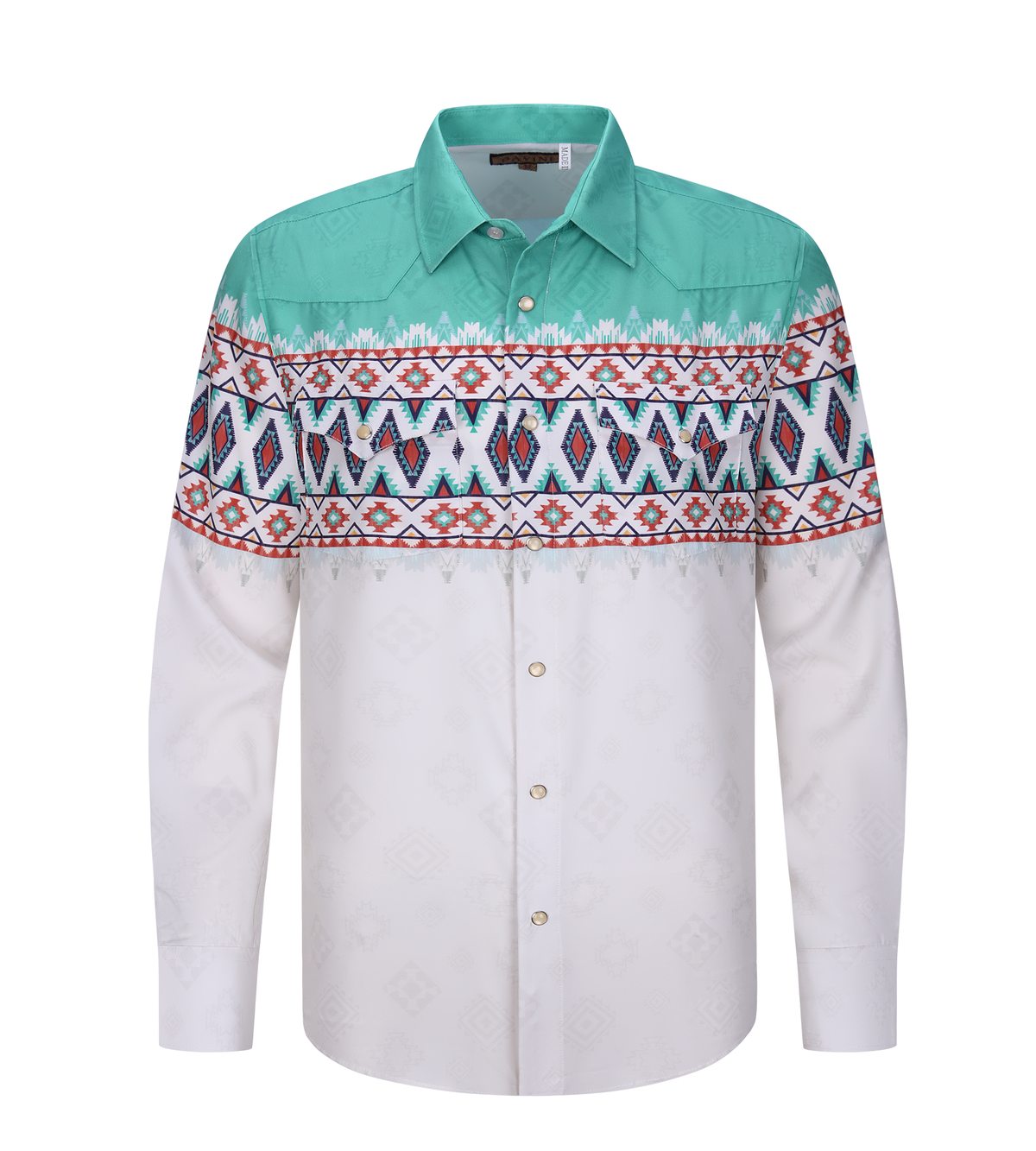 Pavini Men's Western Long Sleeve Snap Shirt - PVW-299