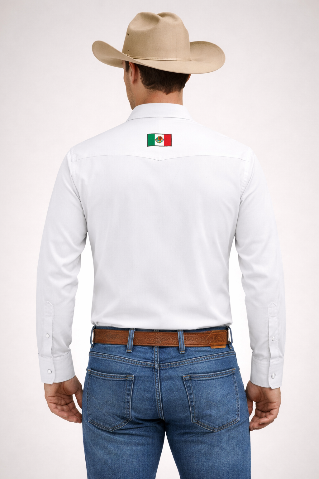 Pavini Tonal Black Western Snap-Down Shirt