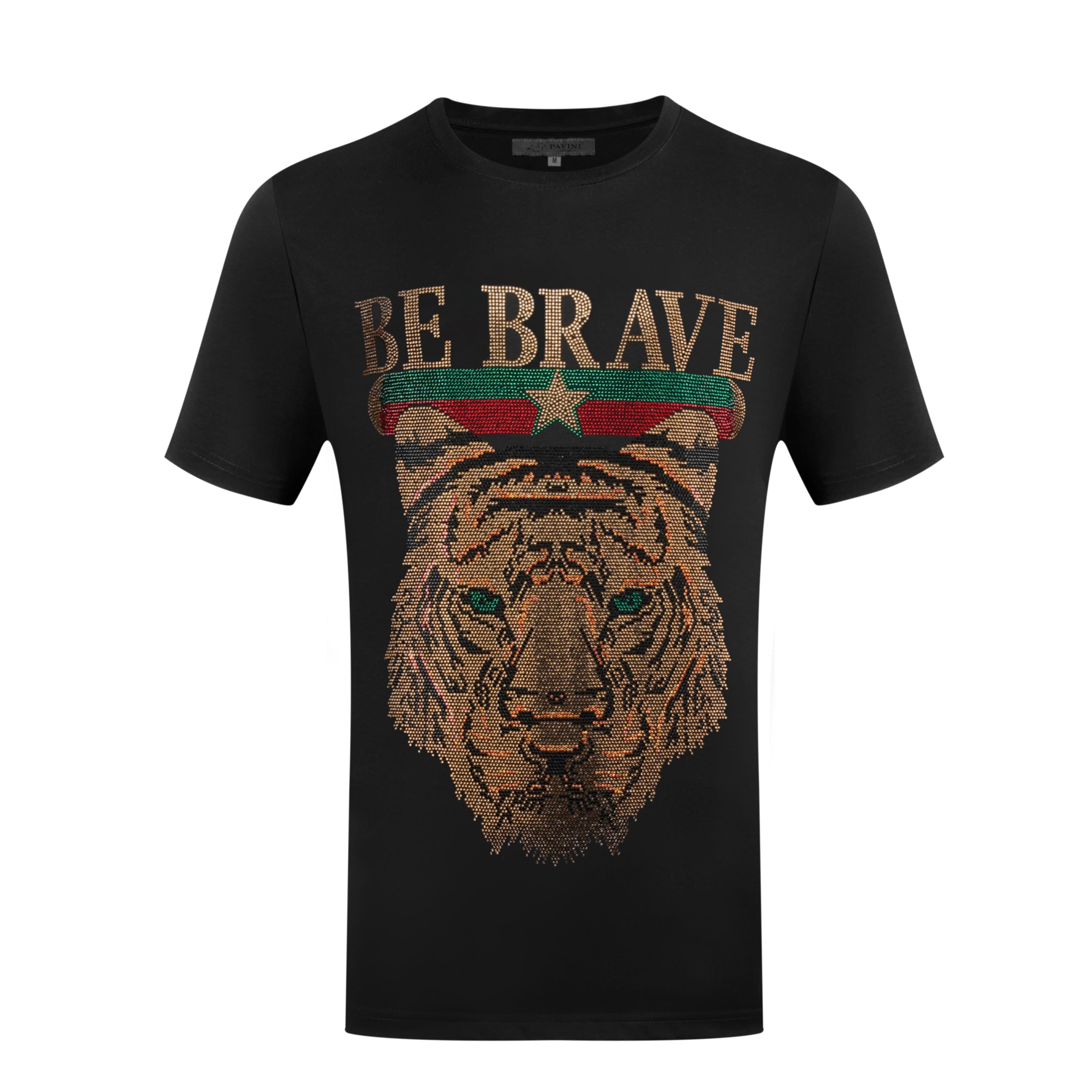 “BE BRAVE” Tiger Design