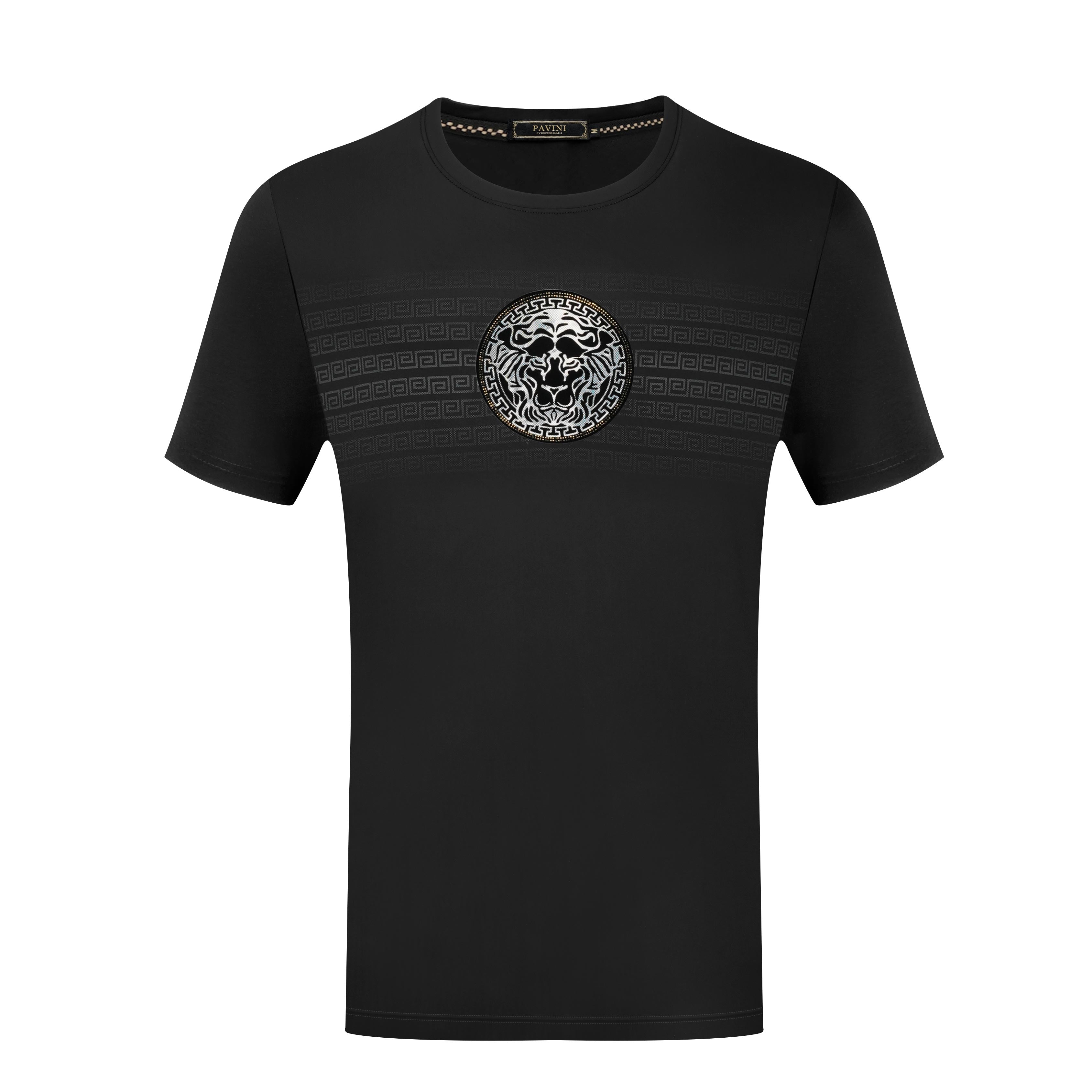 PAVINI Performance Stretch T-Shirt – Lion Crest Band