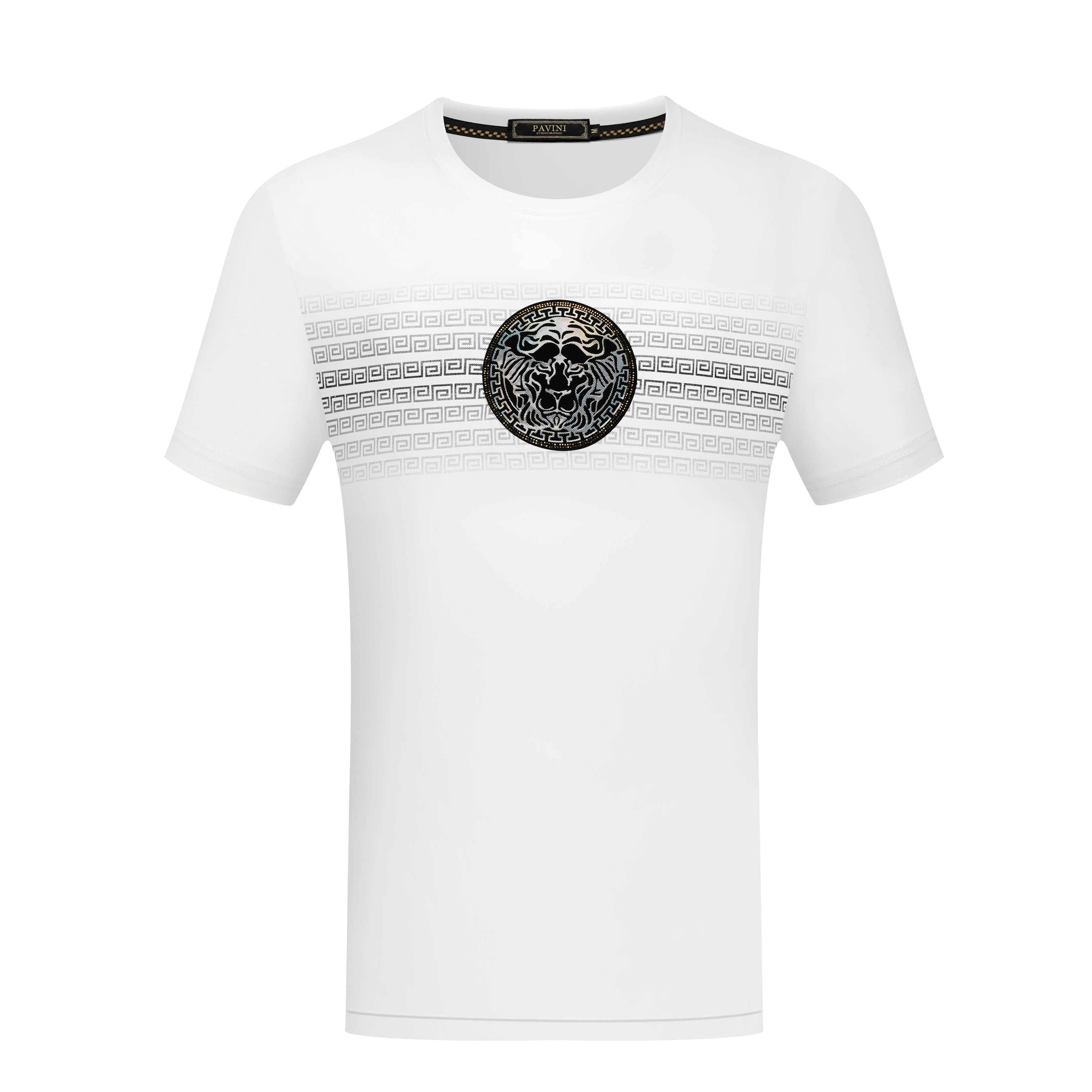 PAVINI Performance Stretch T-Shirt – Lion Crest Band