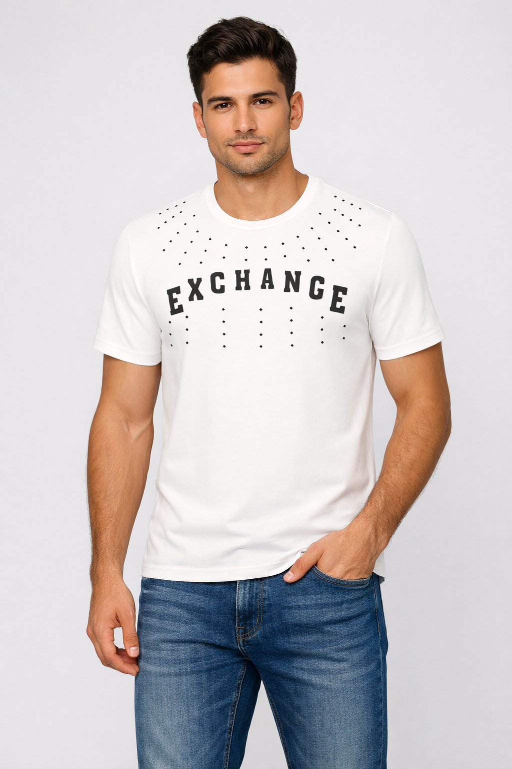 PAVINI “EXCHANGE” Stud Detail Tee