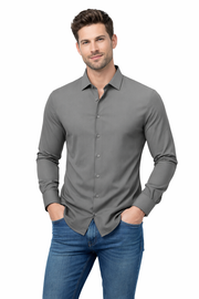 Long Sleeve Button-Down Shirt Collection 4 WAY STRETCH