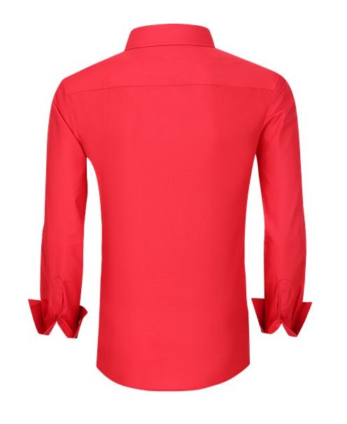 PAVINI MEN Tone-on-Tone Dot Long Sleeve Button-Down Shirt