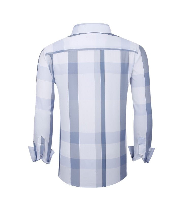 Pavini Long Sleeve Men's Plaid Shirt
