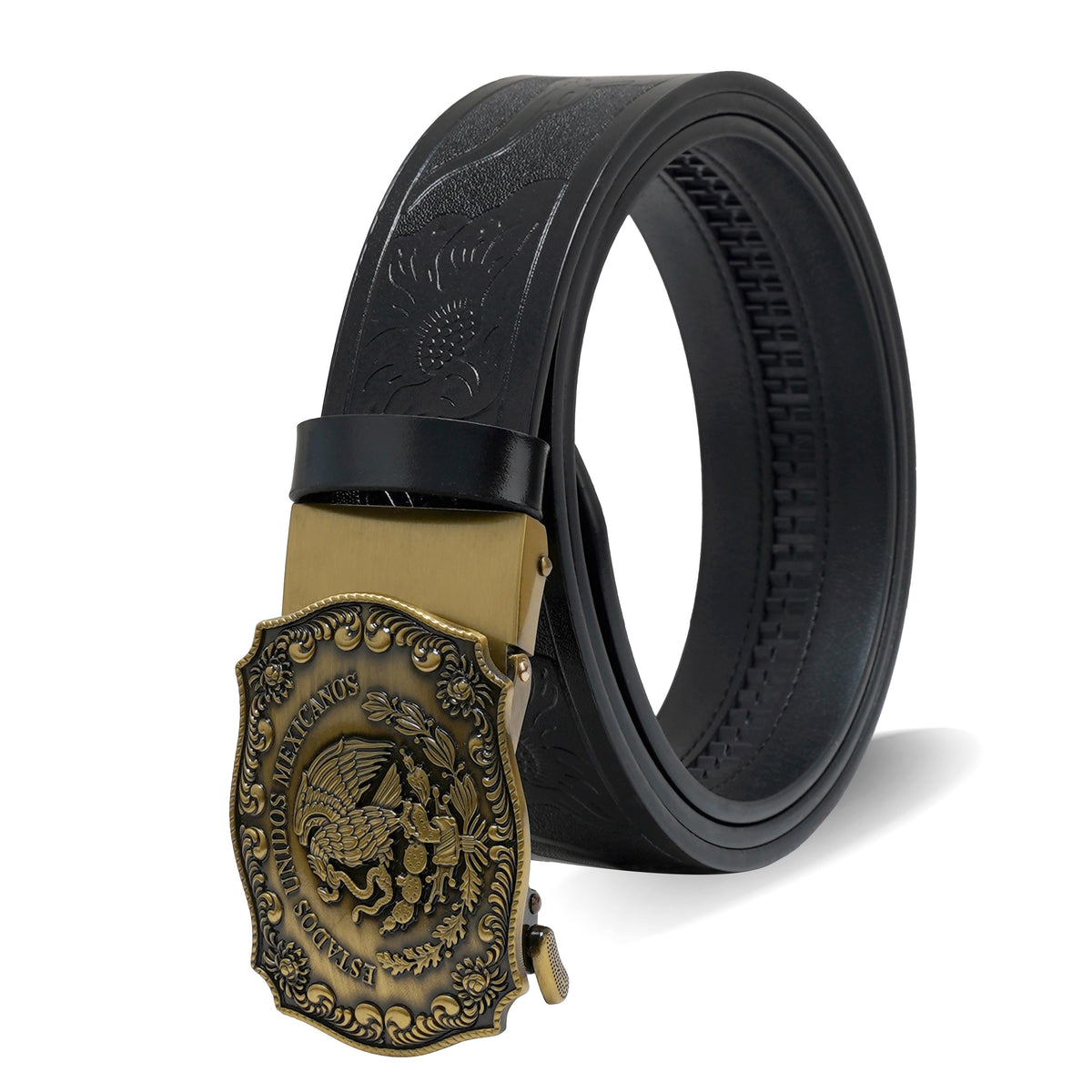 Pavini Mexican Eagle Buckle Western Belt - WB-615