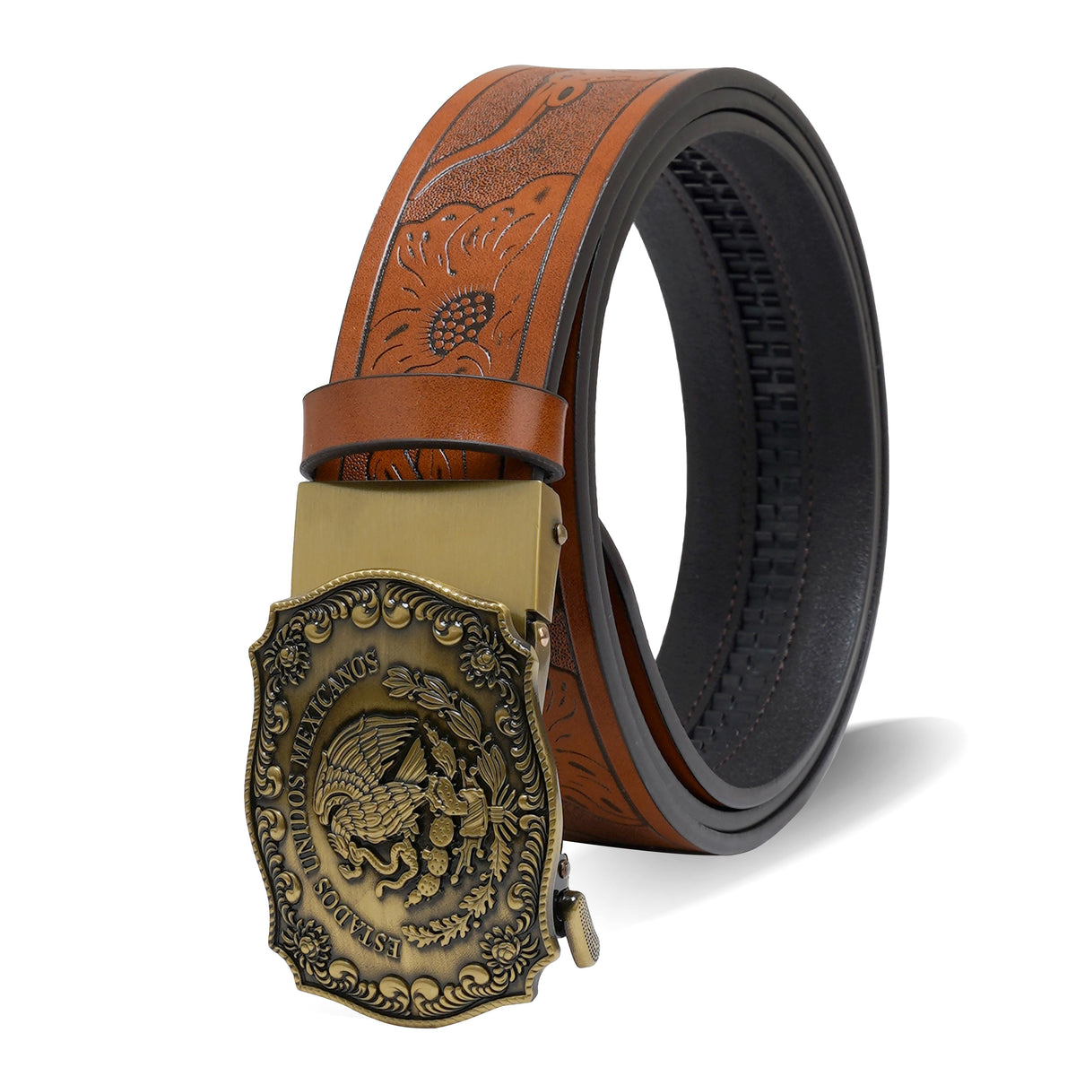 Pavini Mexican Eagle Buckle Western Belt - WB-615