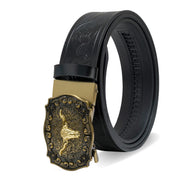 Pavini Longhorn Buckle Western Belt - WB-619