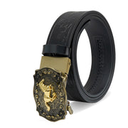 Pavini Rearing Horse Buckle Western Belt - WB-620