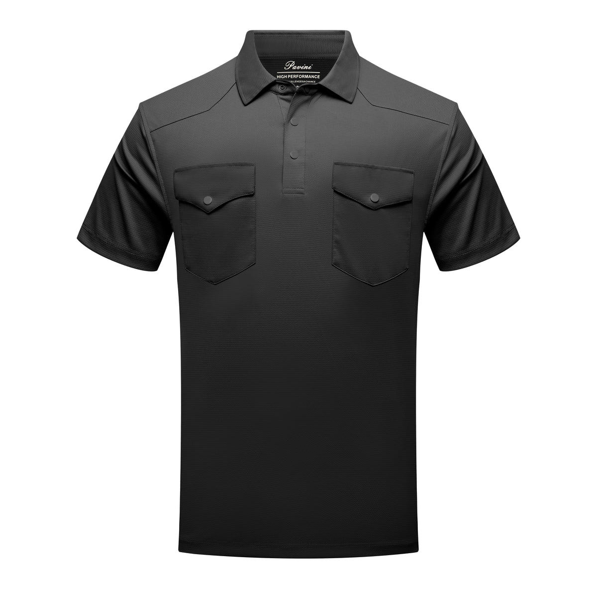 Pavini Men's Western Short Sleeve Fishing Polo - WP-26410