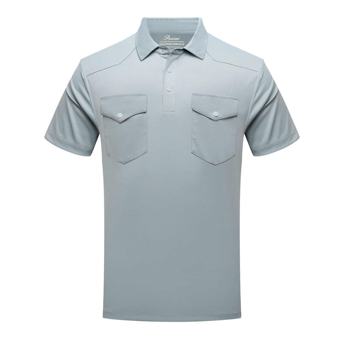 Pavini Men's Western Short Sleeve Fishing Polo - WP-26410