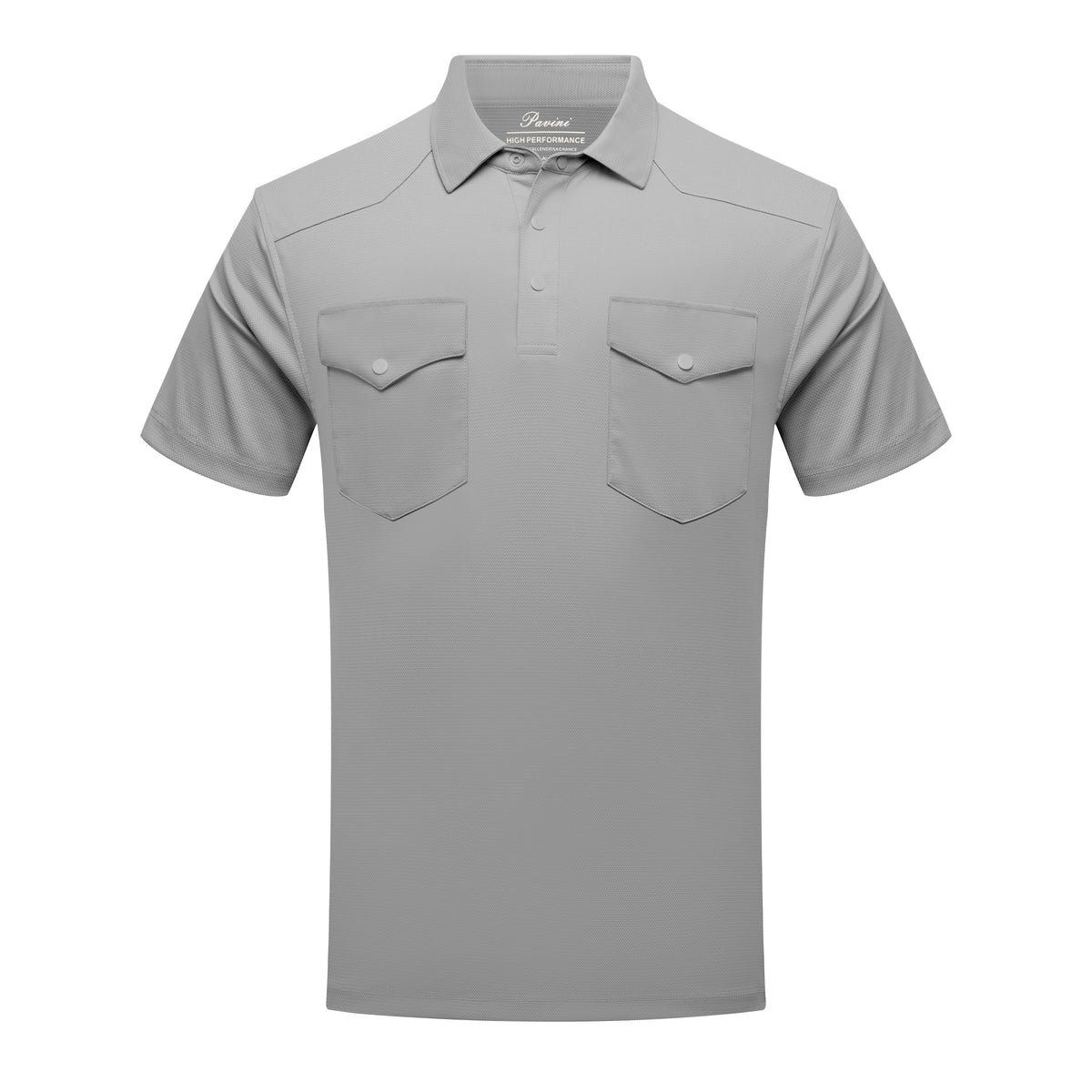 Pavini Men's Western Short Sleeve Fishing Polo - WP-26410