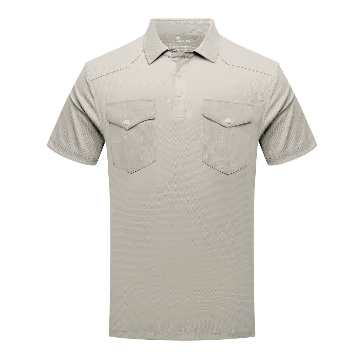 Pavini Men's Western Short Sleeve Fishing Polo - WP-26410