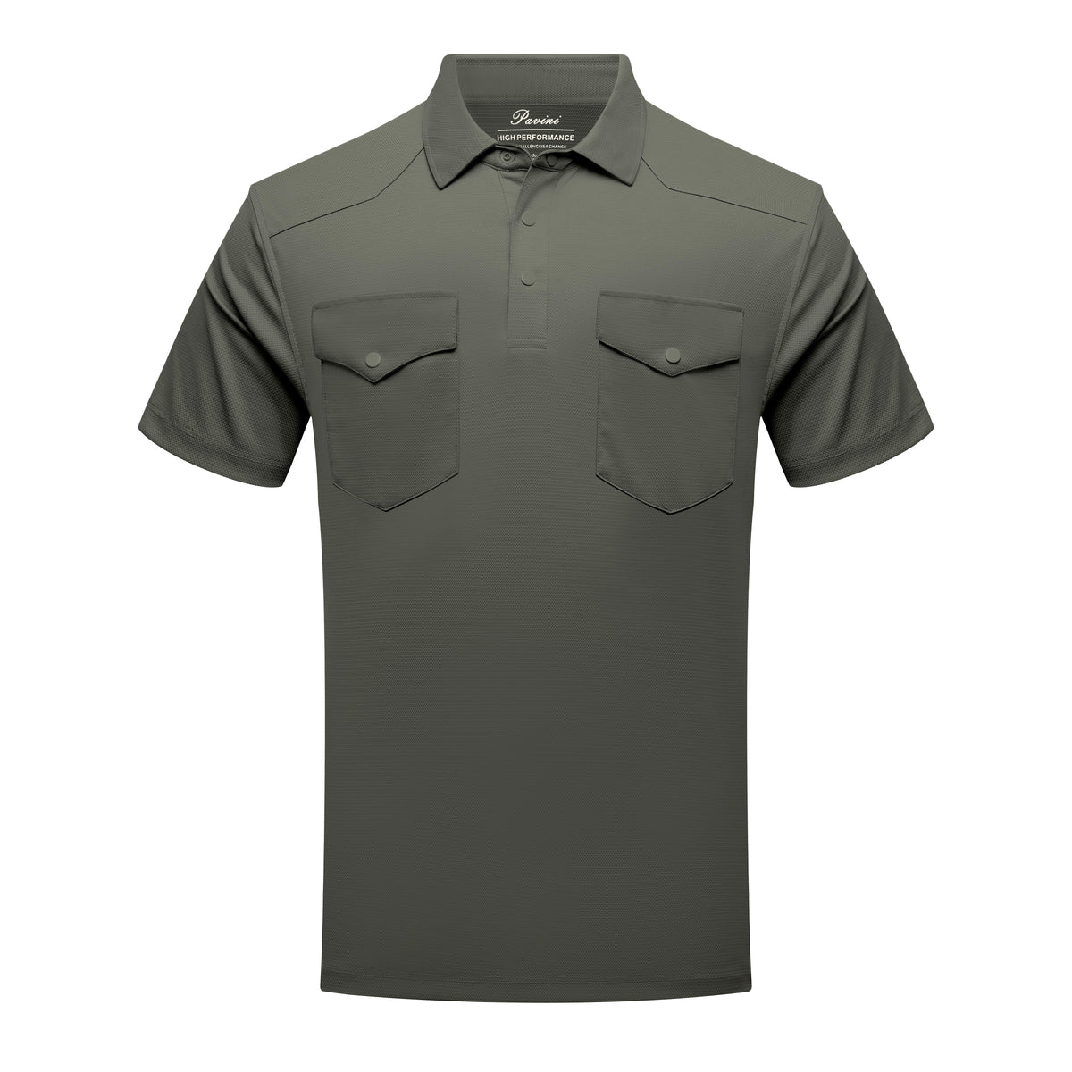 Pavini Men's Western Short Sleeve Fishing Polo - WP-26410