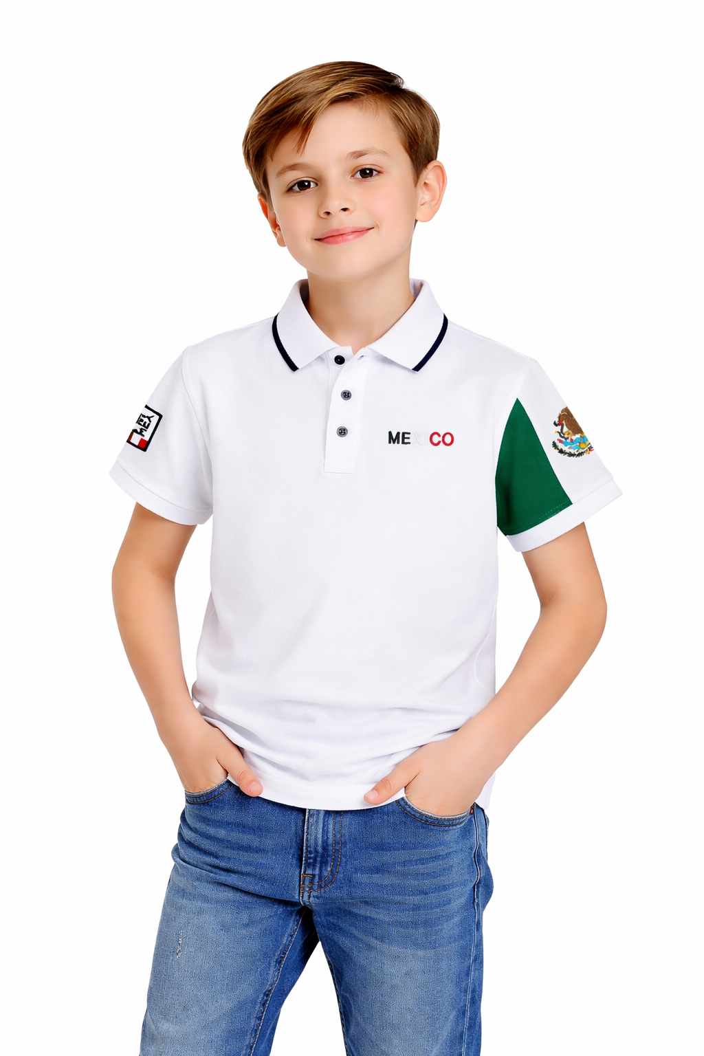 PAVINI KIDS Short Sleeve Polo Shirt